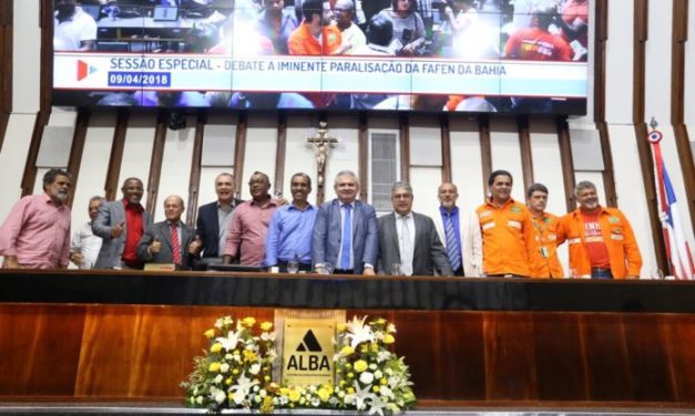 ´´Angelo Coronel reune sindicalistas e políticos em sessão especial na ALBA´´