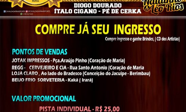 CAVALGADA FIRME E FORTE, 10 DE DEZEMBRO DE 2017 EM CORAÇÃO DE MARIA